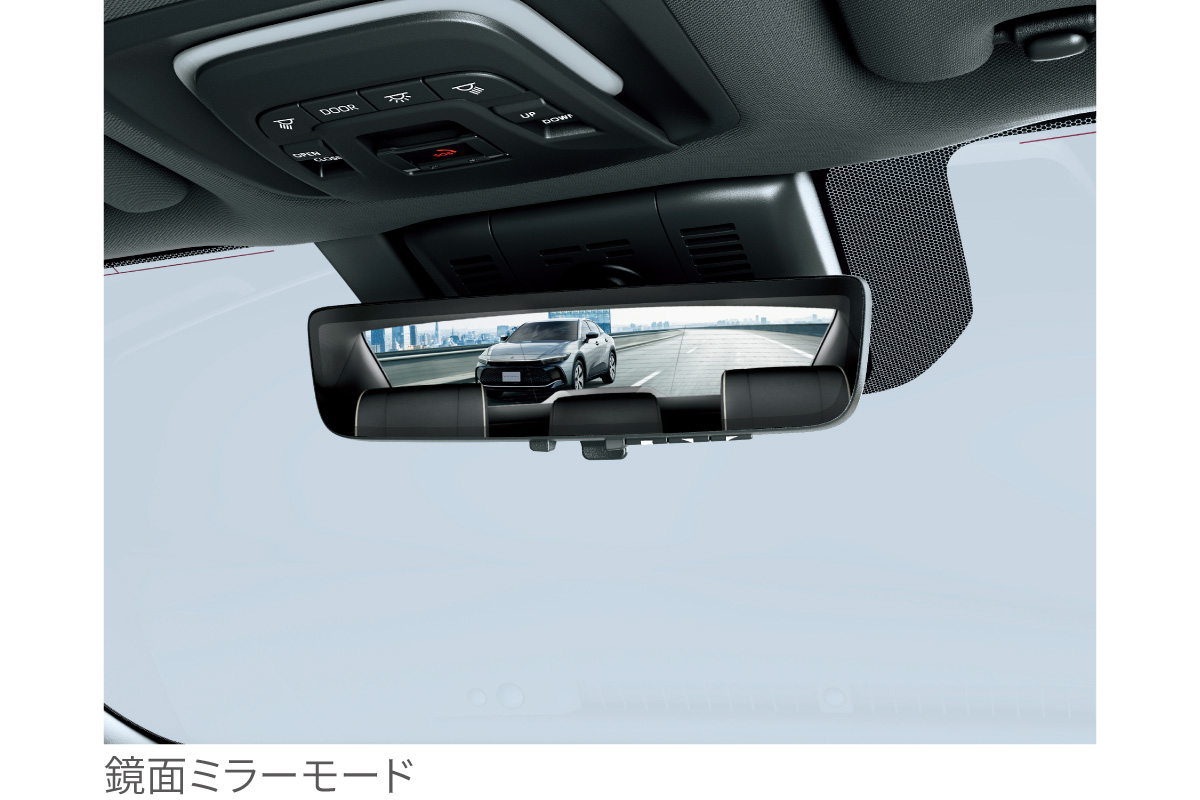 新車外し☆ランドクルーザー300 自動防眩ルームミラー 眠れ