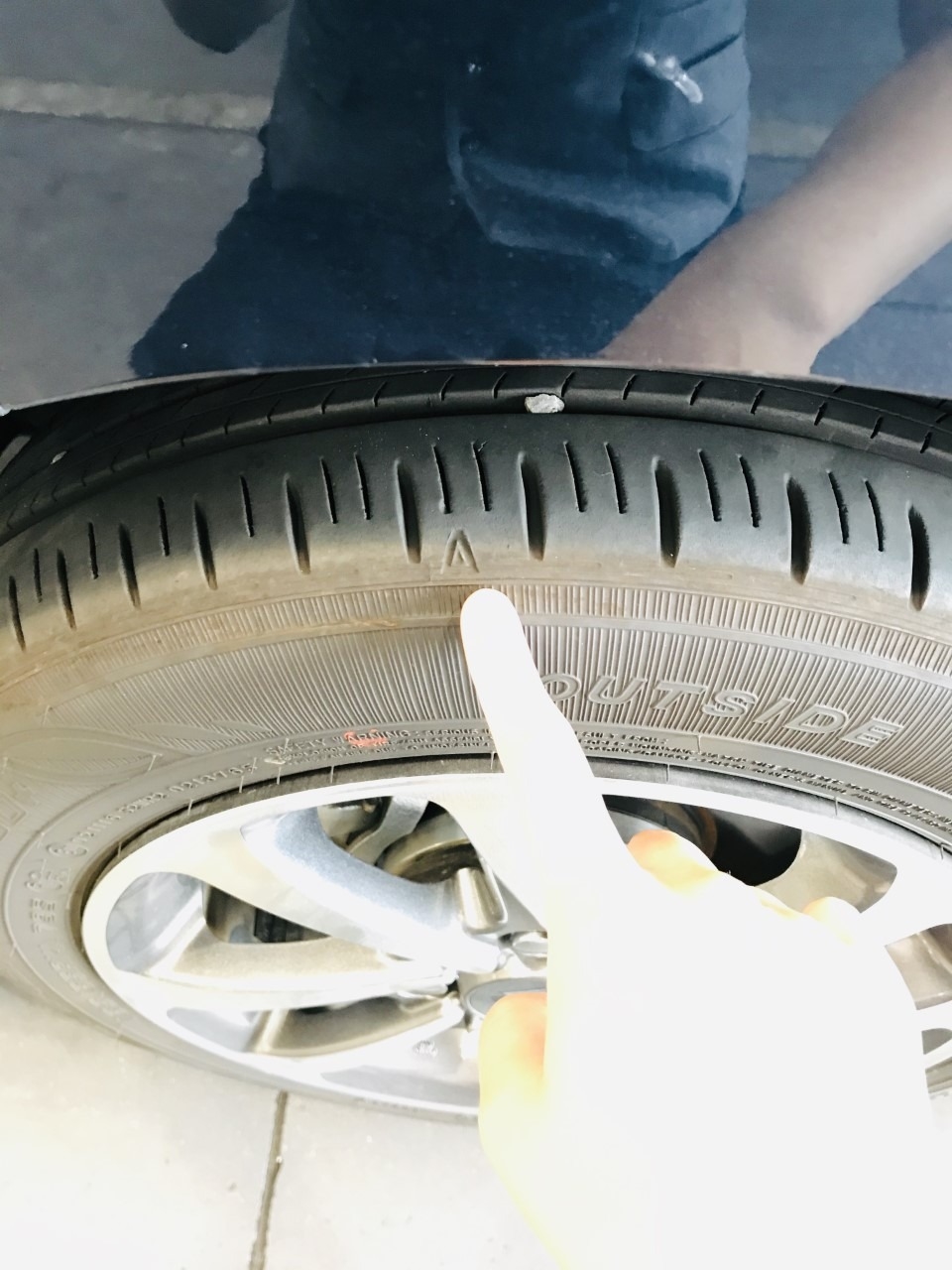まずはタイヤを点検してみよう まずはタイヤを点検してみよう
