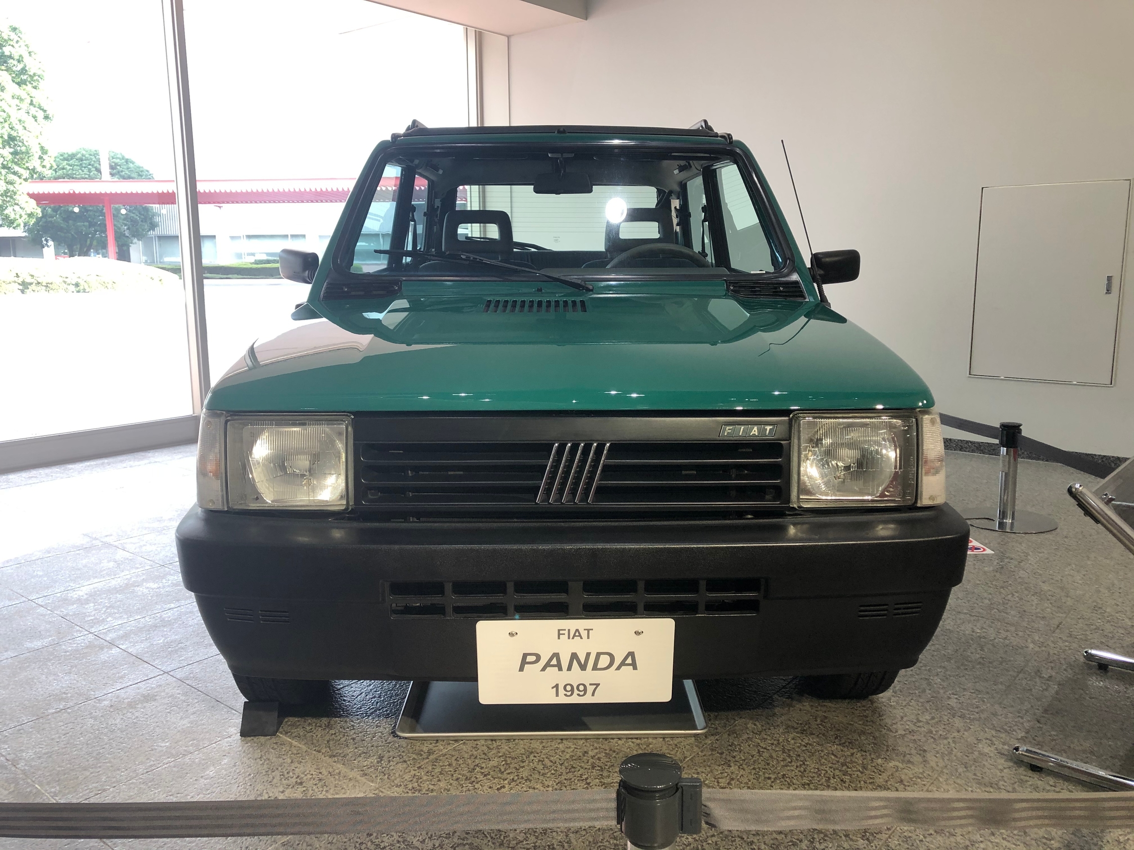 トヨタ博物館の展示車両たち フィアットパンダ トヨタ博物館の展示車両たち フィアットパンダ