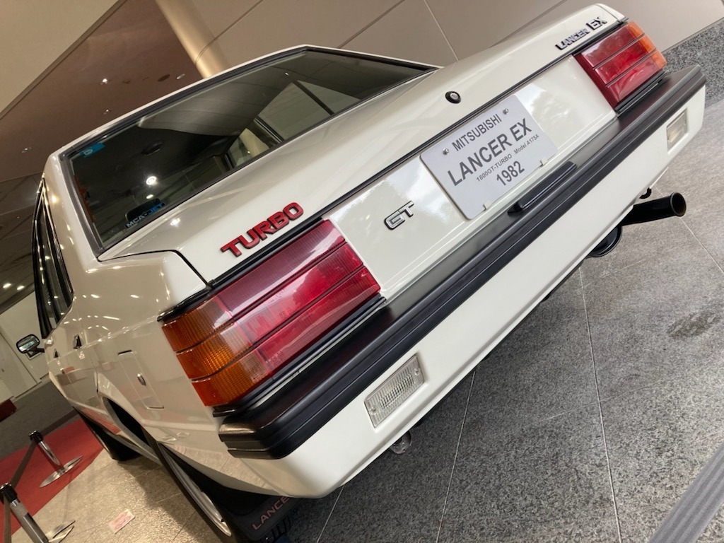トヨタ博物館の展示車両たち 三菱ランサーexターボ