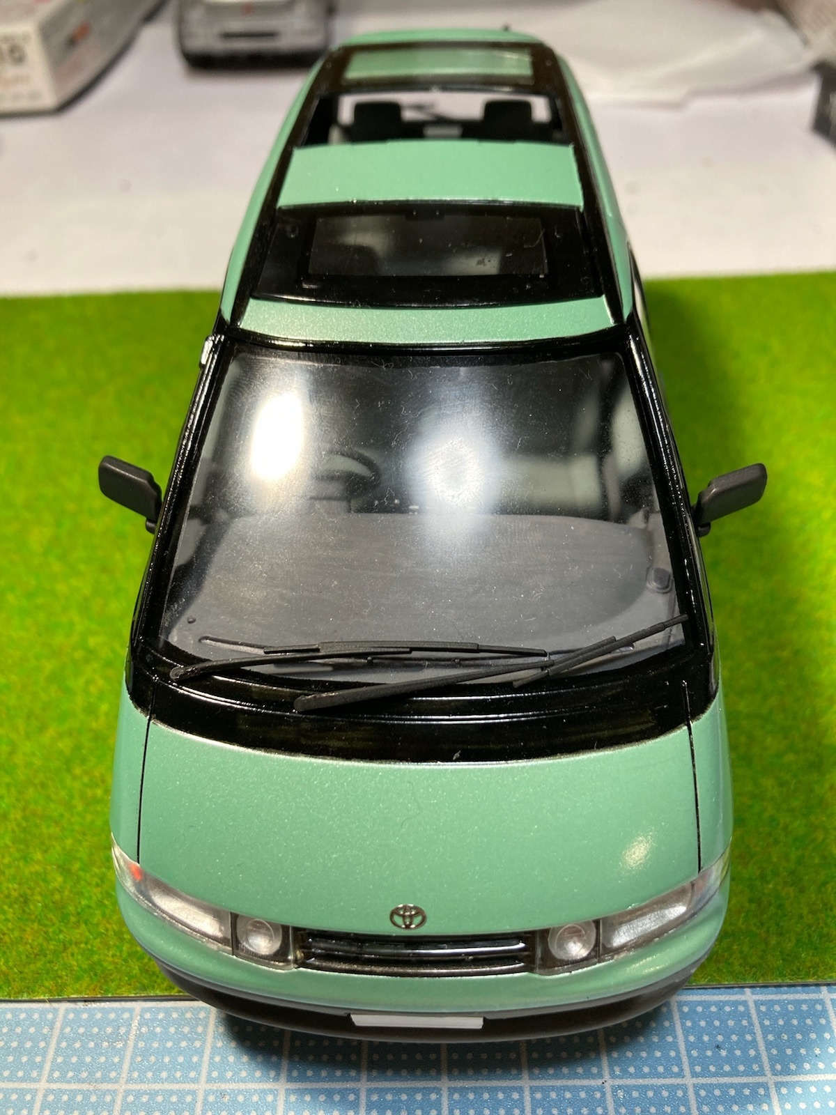 プラモデルのあるくらし エスティマルシーダg4wd