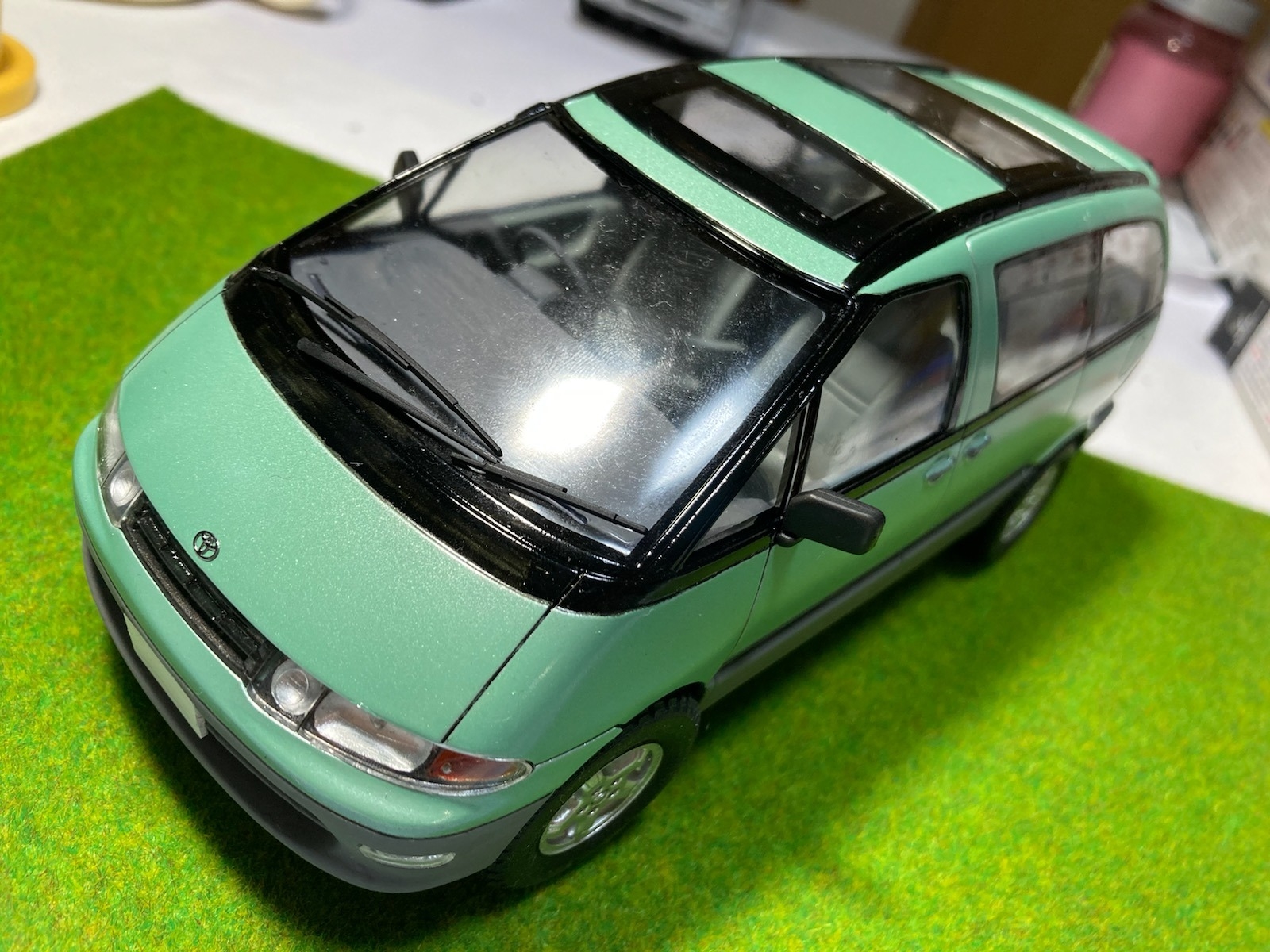 プラモデルのあるくらし エスティマルシーダg4wd