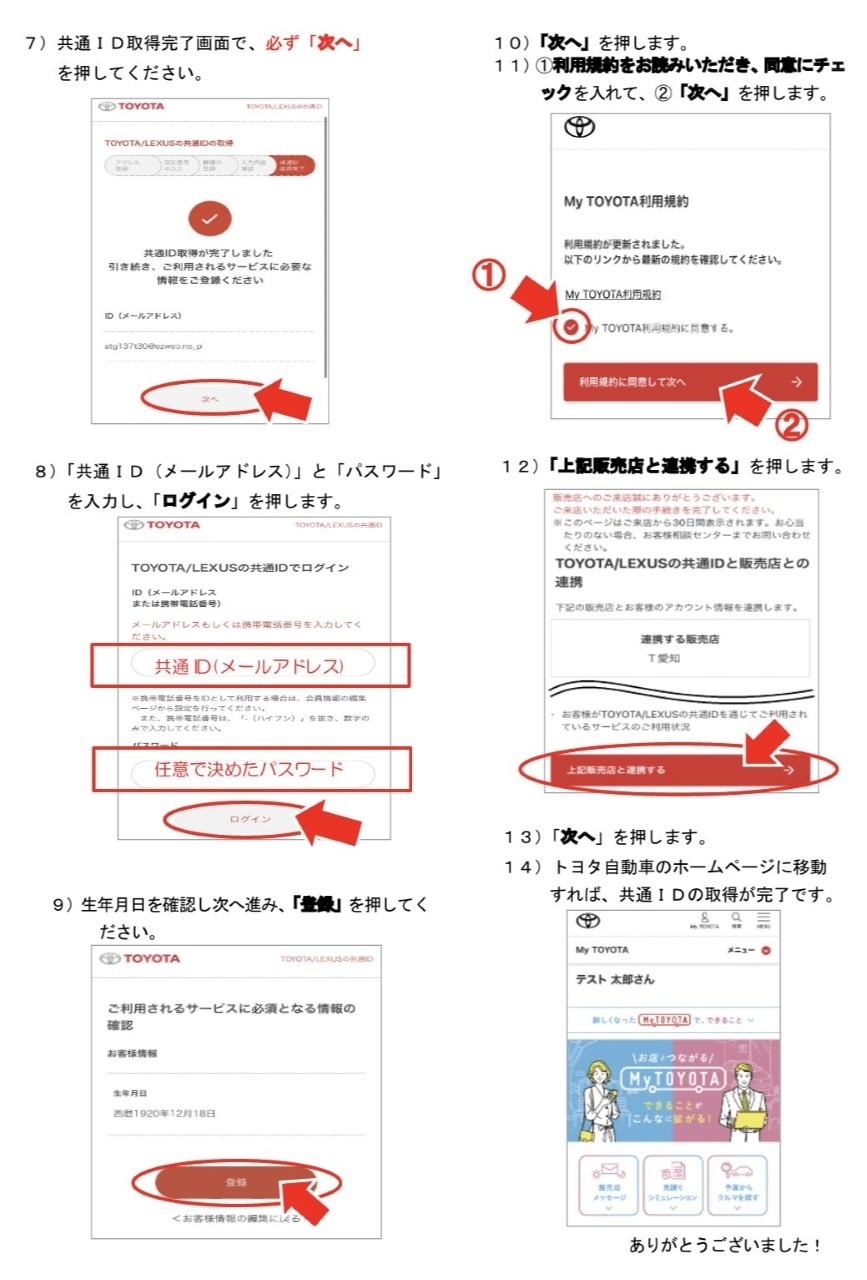 Toyota Lexus共通id Toyota Lexus共通id