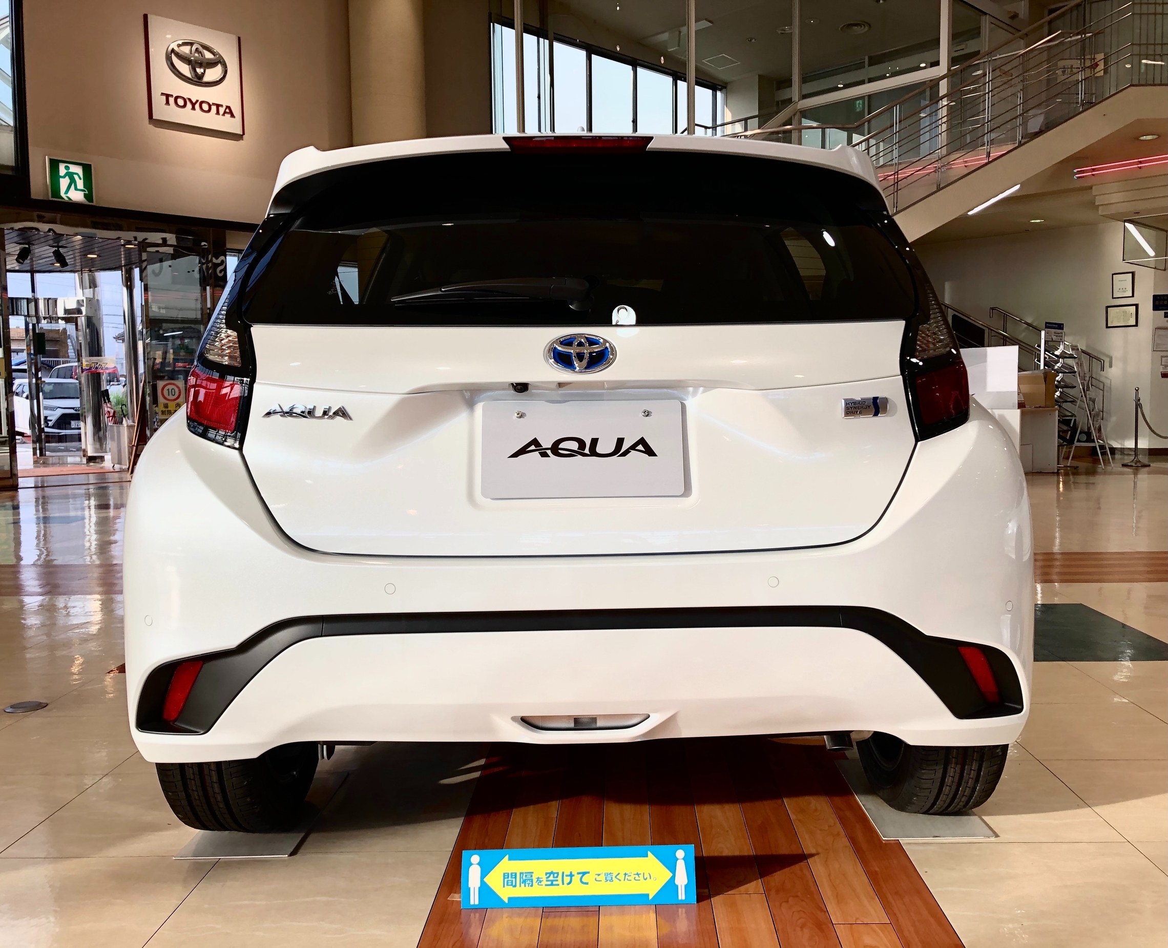 New Aqua お披露目です