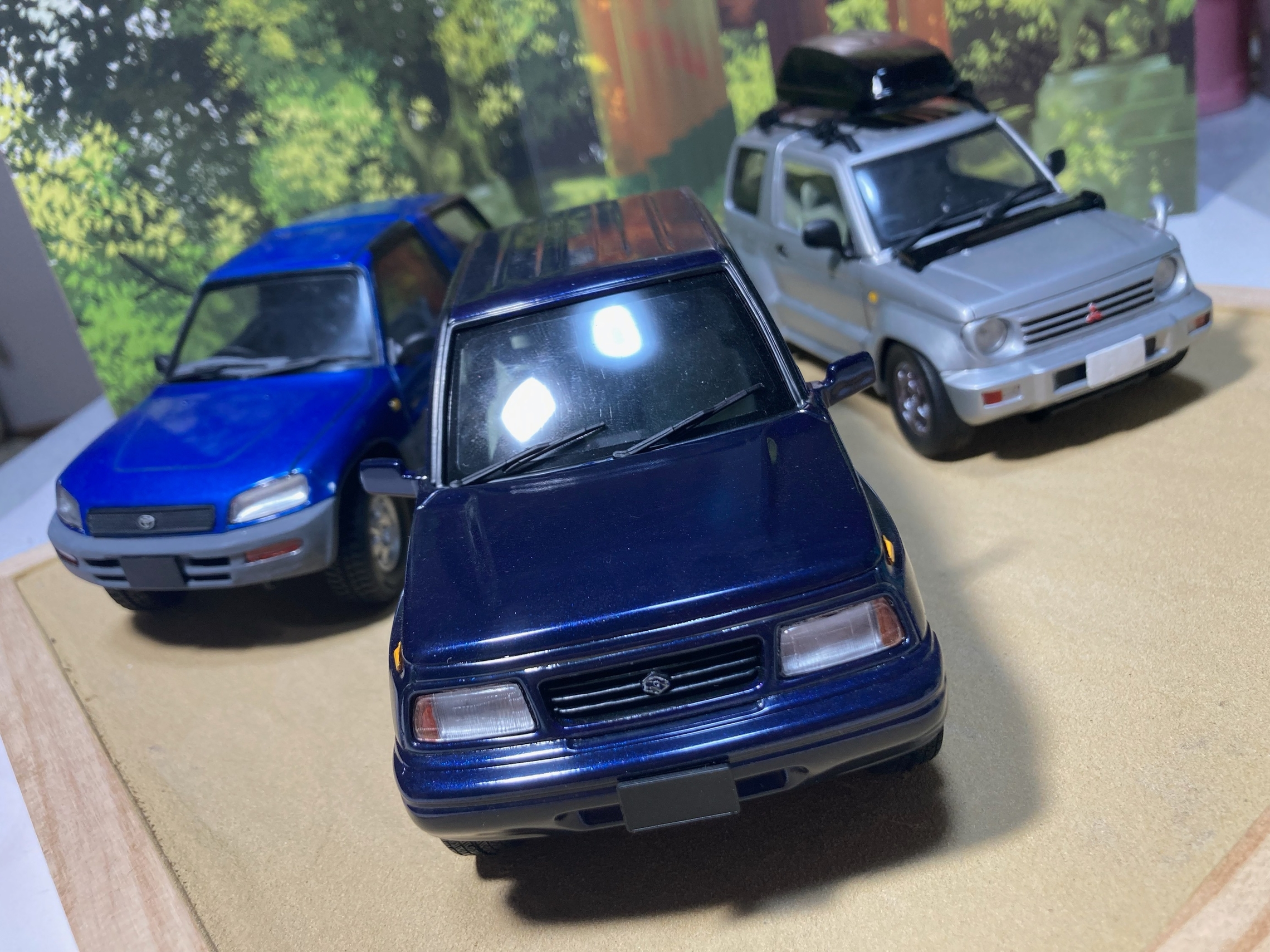 Suvオールラインアップフェア開催中 プラモデルで楽しむsuvの世界