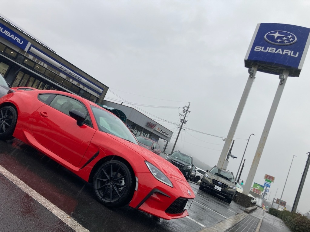 Gr86とbrzを乗り比べしました 中津スバルさんにおじゃましました
