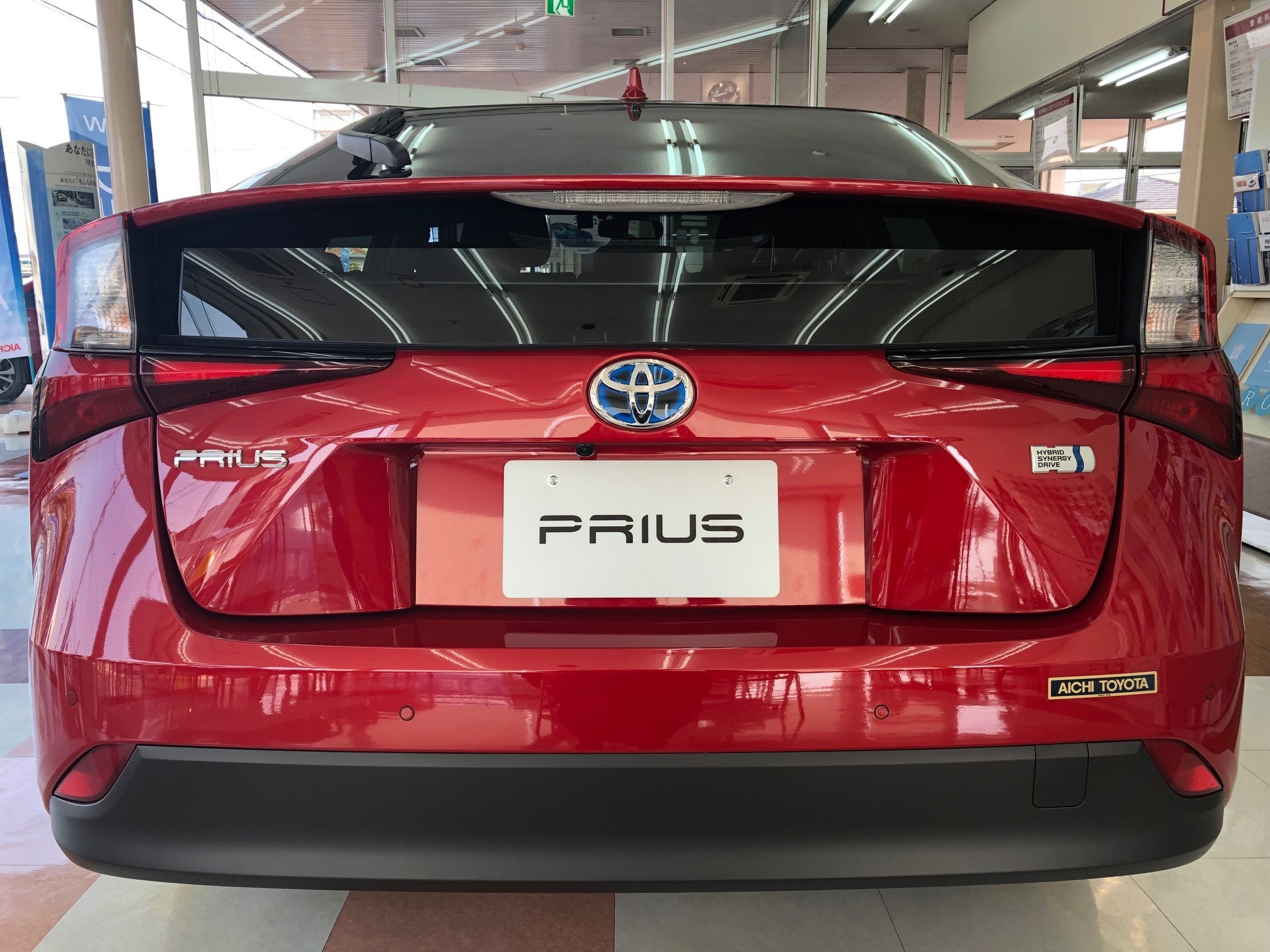 New Prius お店で体験 New Prius お店で体験