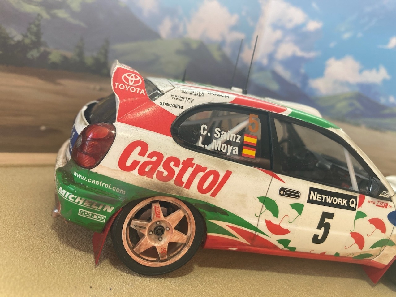 プラモデルで楽しむトヨタ車「カローラWRC1998」【愛知トヨタ小