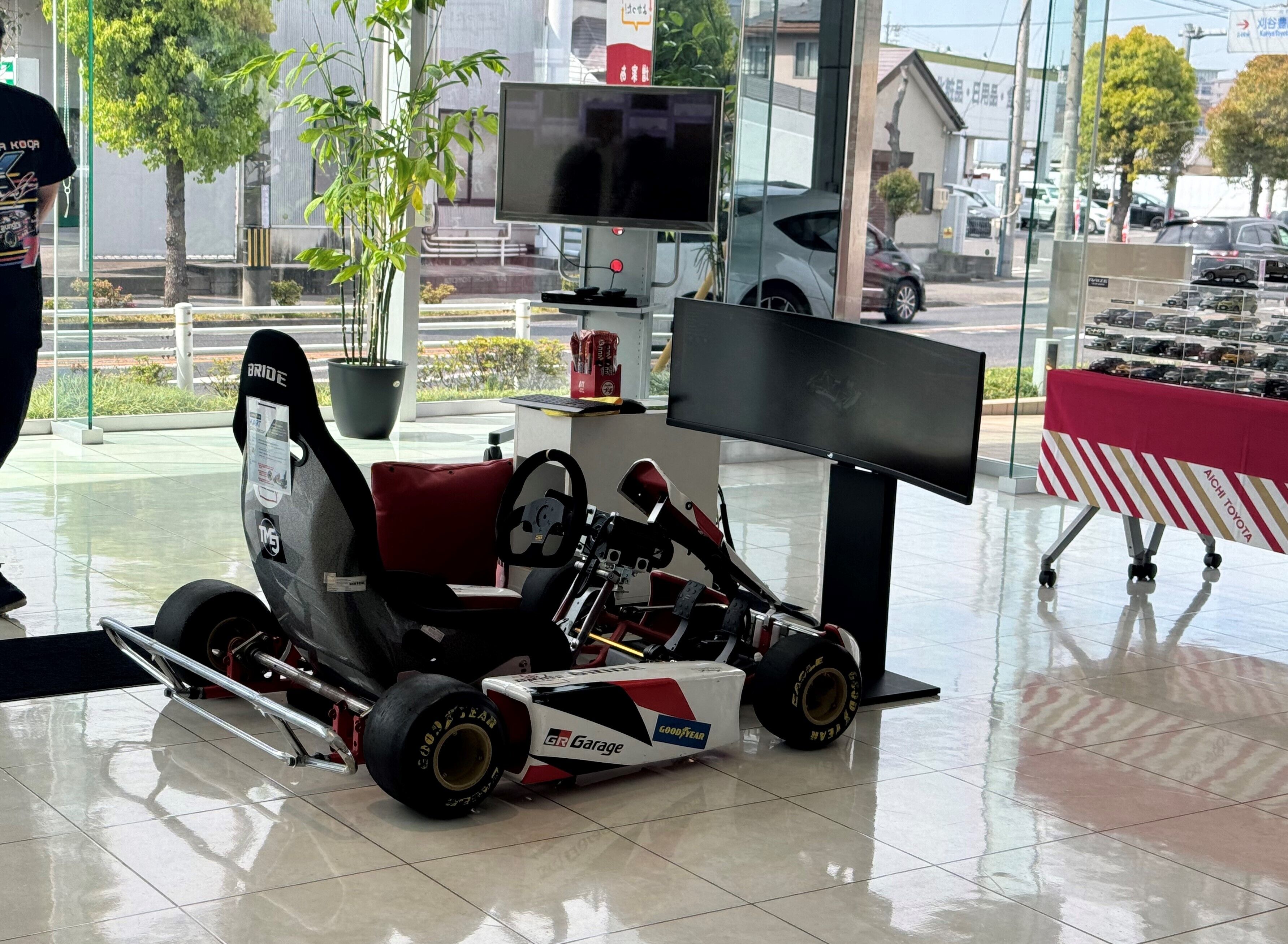 カートシュミレーター体験イベントが大盛況 刈谷高松店・西尾永吉店