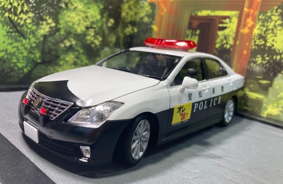 18クラウン パトロールカー 警視庁 スチールホイールVer. (プラモデル) - ホビーサーチ カーモデル