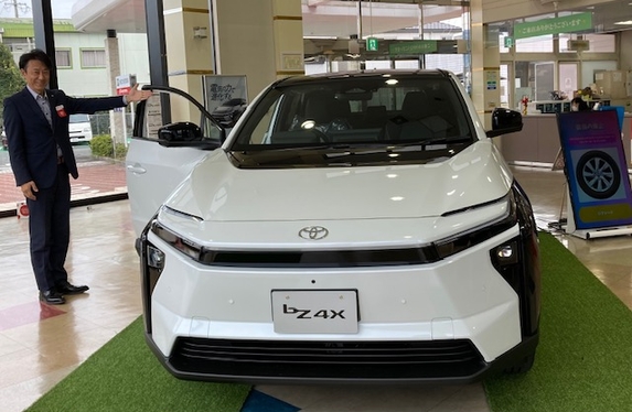 bz4x展示中🚗 11/22(土)己書体験イベント