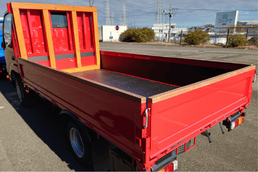 木材鳥居補強＋全面塗装